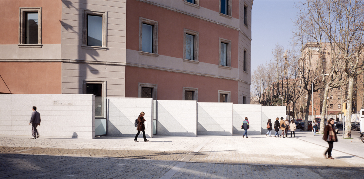 Agora Jordi Rubió i Balaguer - Garcés - de Seta - Bonet