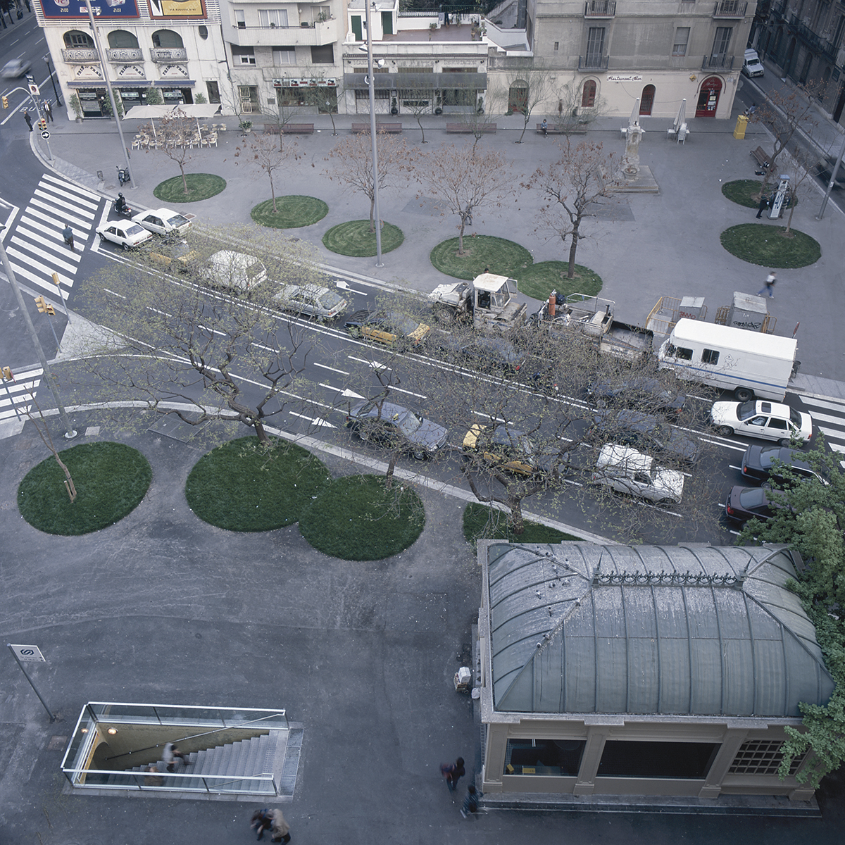 Reorganisation Plaça Molina - Garcés - de Seta - Bonet