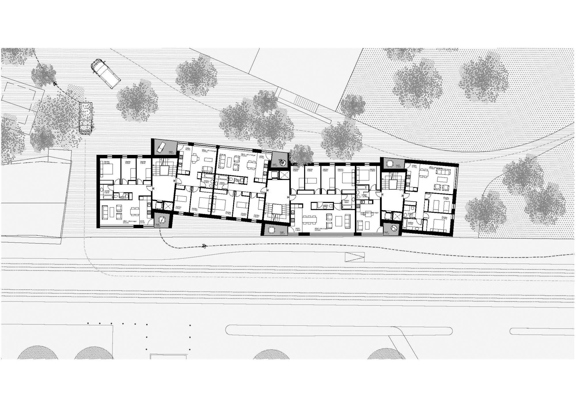 Logements à Meyrin - Garcés - de Seta - Bonet