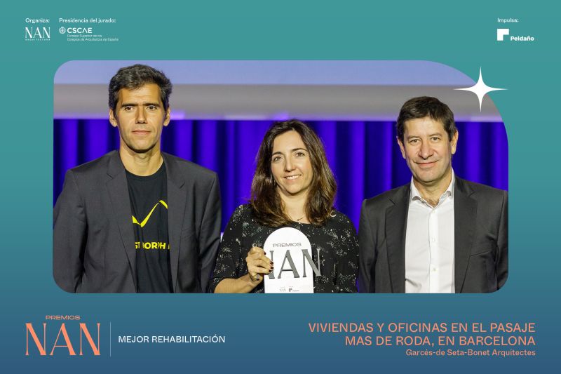 Prix NAN 2022 : lauréats de la catégorie meilleure réhabilitation - Garcés - de Seta - Bonet